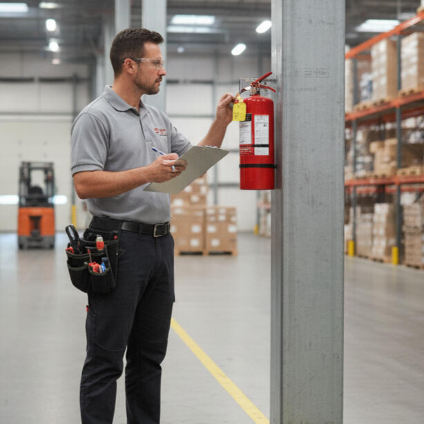 Get High Piled Storage Permit for fire inspections.