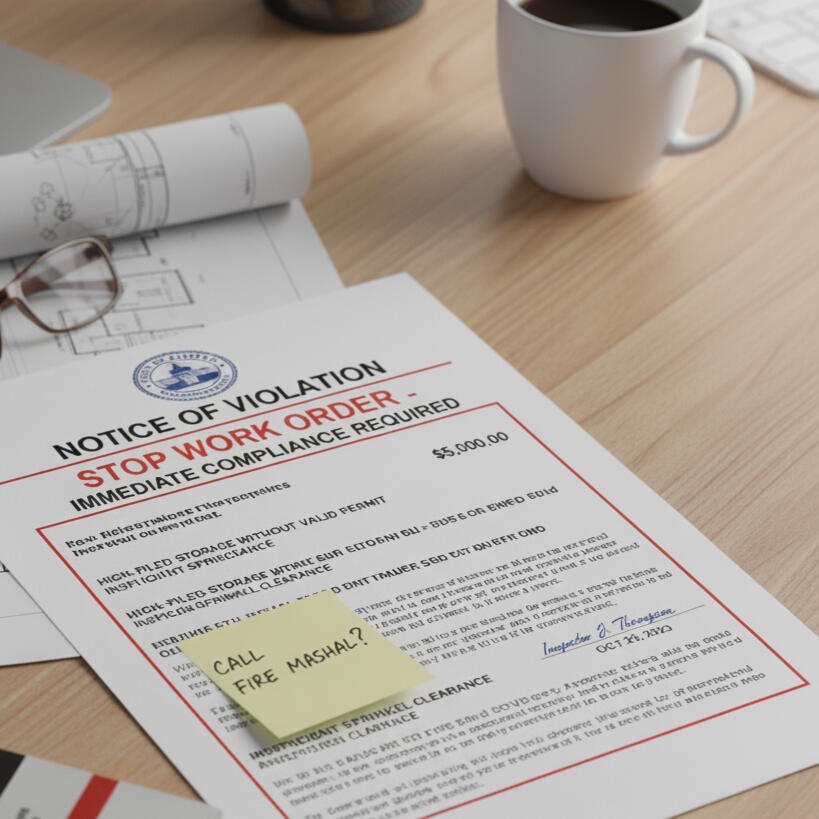 Get your High Piled Storage Permit today